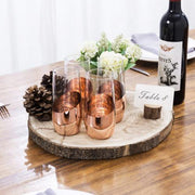 Copper Stemless Champagne Flute Glasses, Set of 4 - MyGift