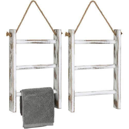 Towel hanging online ladder