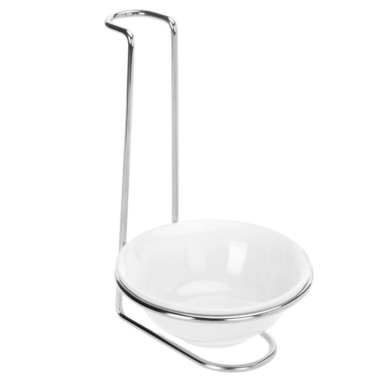 Ladle Holder Chrome Utensil Rest