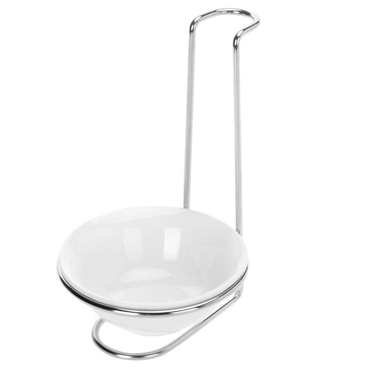 Ladle Holder Chrome Utensil Rest