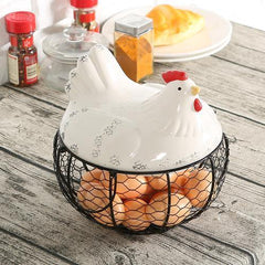 Rite Farm Products 13 Inch wire chicken egg basket