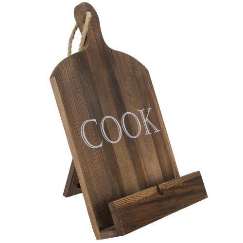 Paddle Style Wood Cookbook/Tablet Stand - MyGift