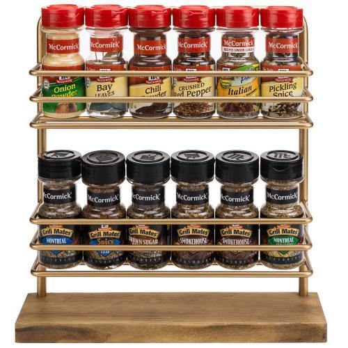 Small Tones Mccormick Spice Rack Organizer Shelf 