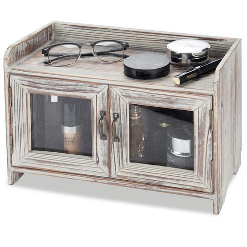 Rustic Wood Kitchen & Bathroom Countertop Cabinet - MyGift