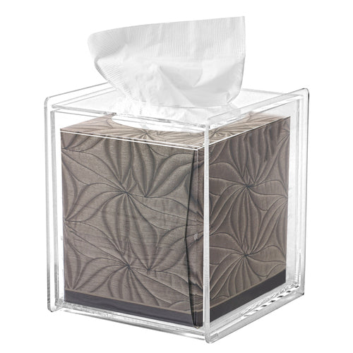 Clear Acrylic Tissue Box Cover, Square-MyGift