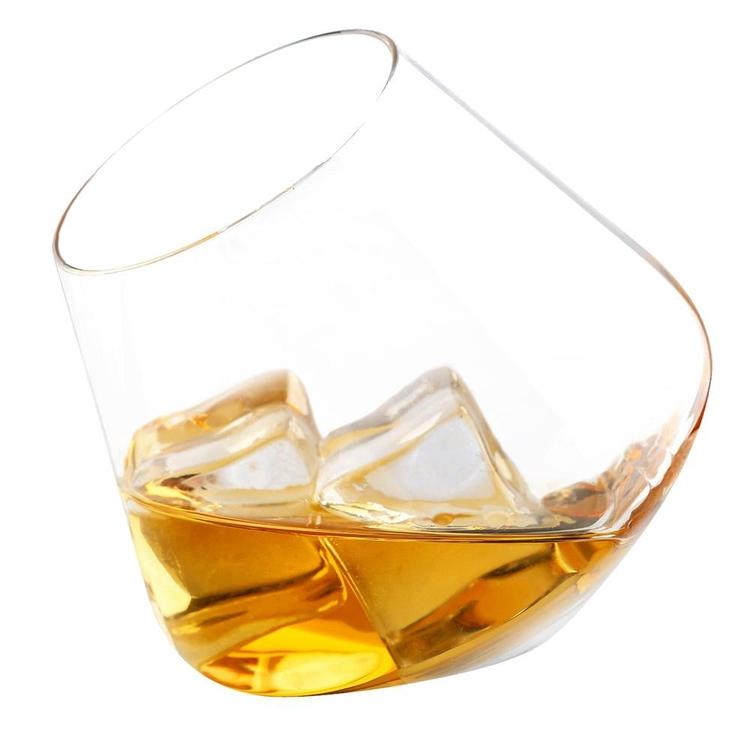 Wobbly Whiskey Glasses: Set of 6