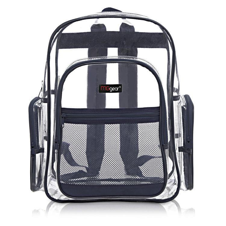 Mggear top clear backpack