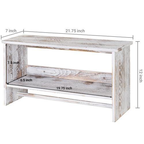 12 inch shelf with towel online bar