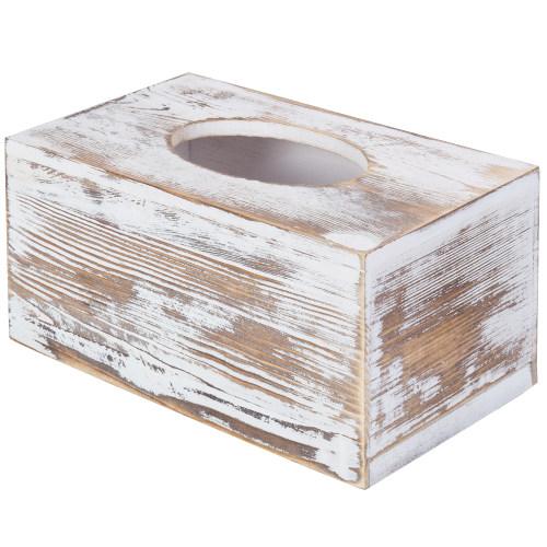 Roeda Brighten Your Life Tissue Box Cover, White