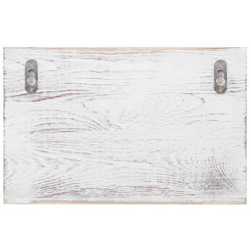 Whitewashed Wood Paper Towel Dispenser - MyGift